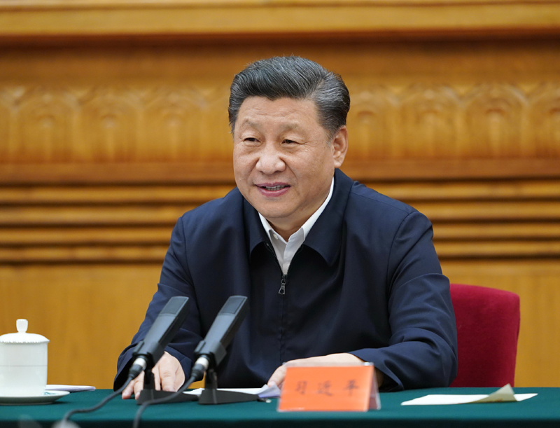 7月21日，中共中央總書記、國家主席、中央軍委主席習(xí)近平在京主持召開企業(yè)家座談會并發(fā)表重要講話。新華社記者 岳月偉 攝